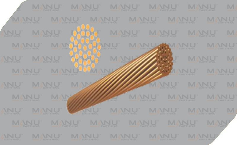 Bare Stranded Copper Conductor